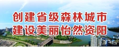 骚逼15P创建省级森林城市 建设美丽怡然资阳